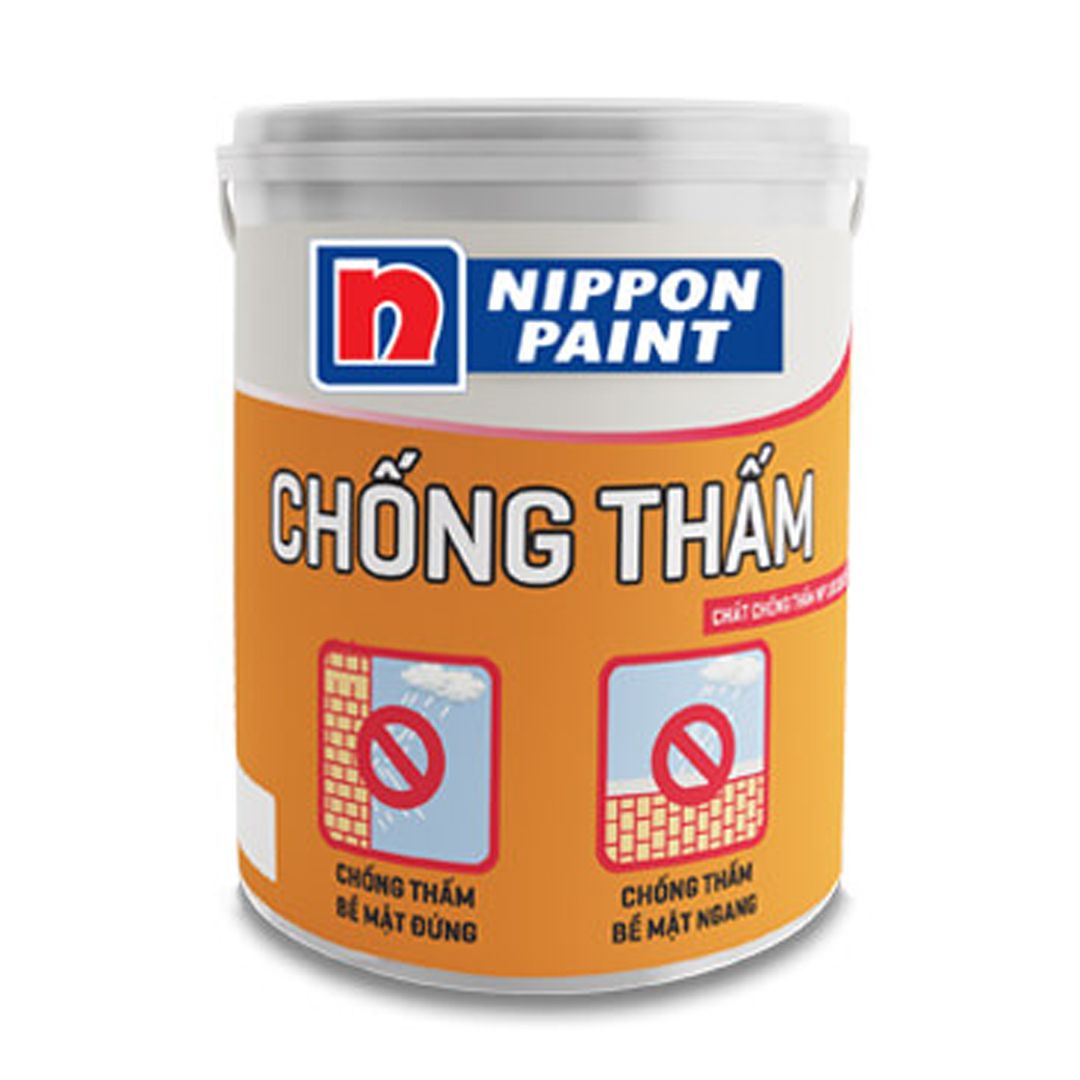 Sơn Nippon Wp 100 (Dòng sơn chống thấm, màu ghi, 1 kg) - Sơn Nước ...